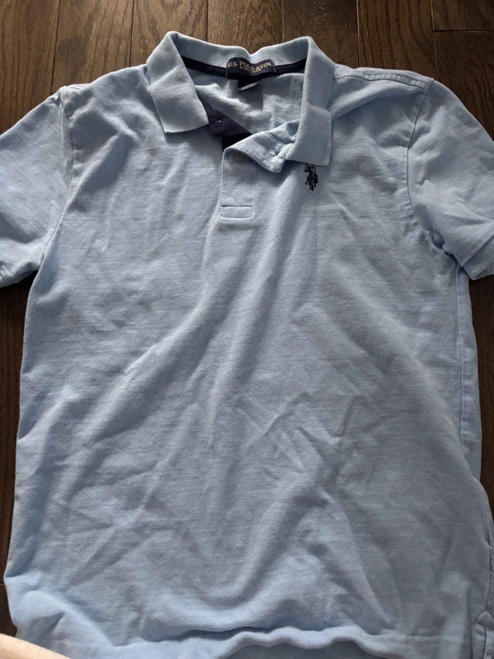 U.S. Polo Assn. Youth Light Blue Polo Shirt